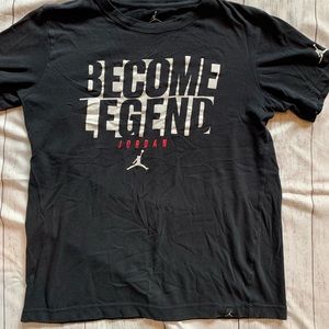 Kids sz XL 18/20 Jordan gray shirt 
Excellent cond